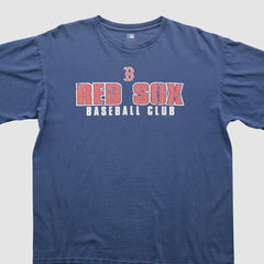 Boston Red Sox 2000s T-Shirt Blue Vintage