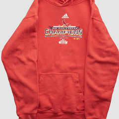 St. Louis Cardinals Adidas 2011 Pullover Sweatshirt Red Vintage