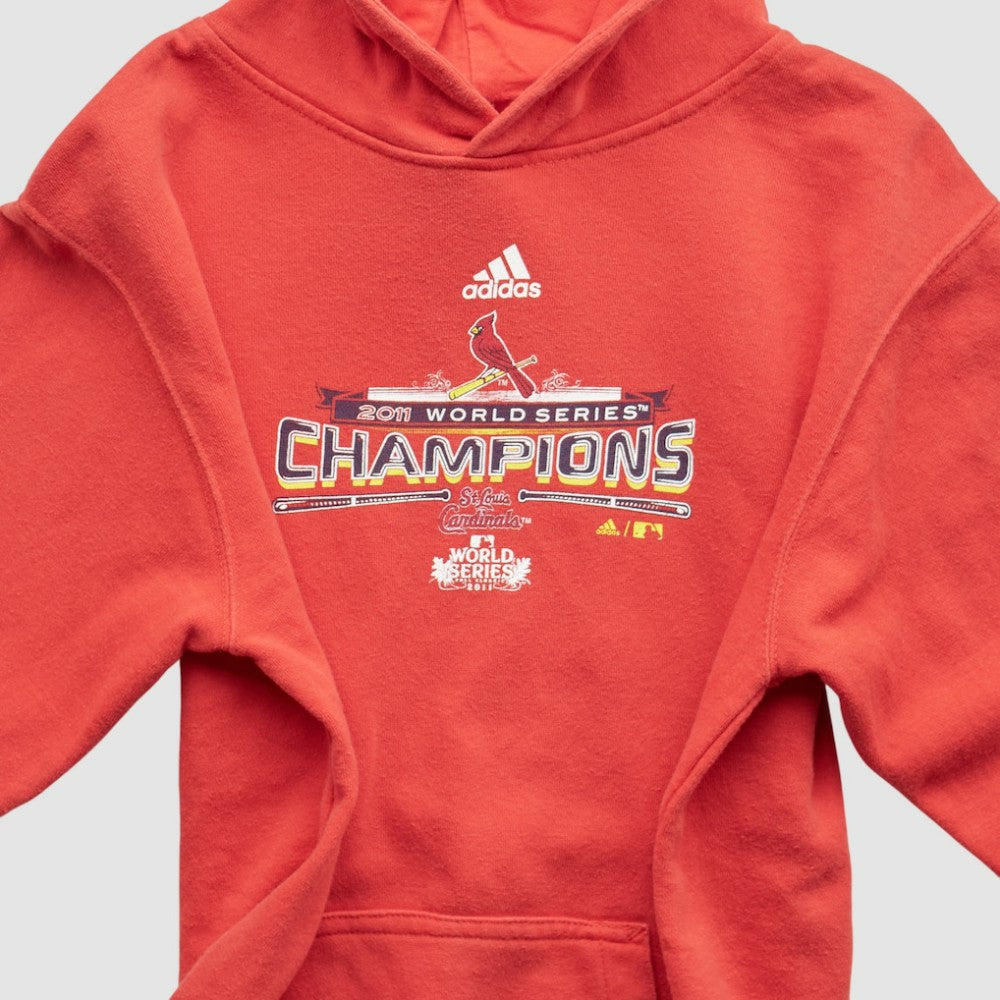 St. Louis Cardinals Adidas 2011 Pullover Sweatshirt Red Vintage