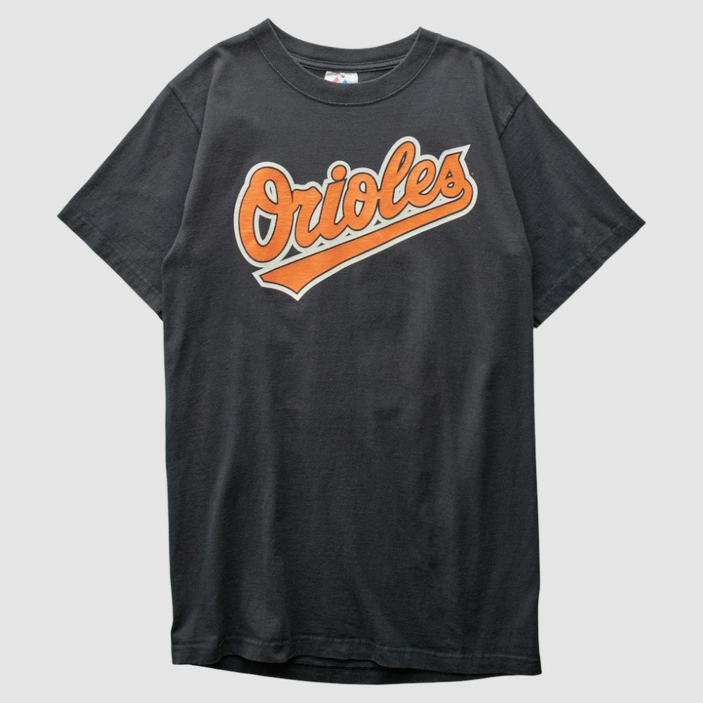 Baltimore Orioles Majestic 2000s T-Shirt Black Vintage