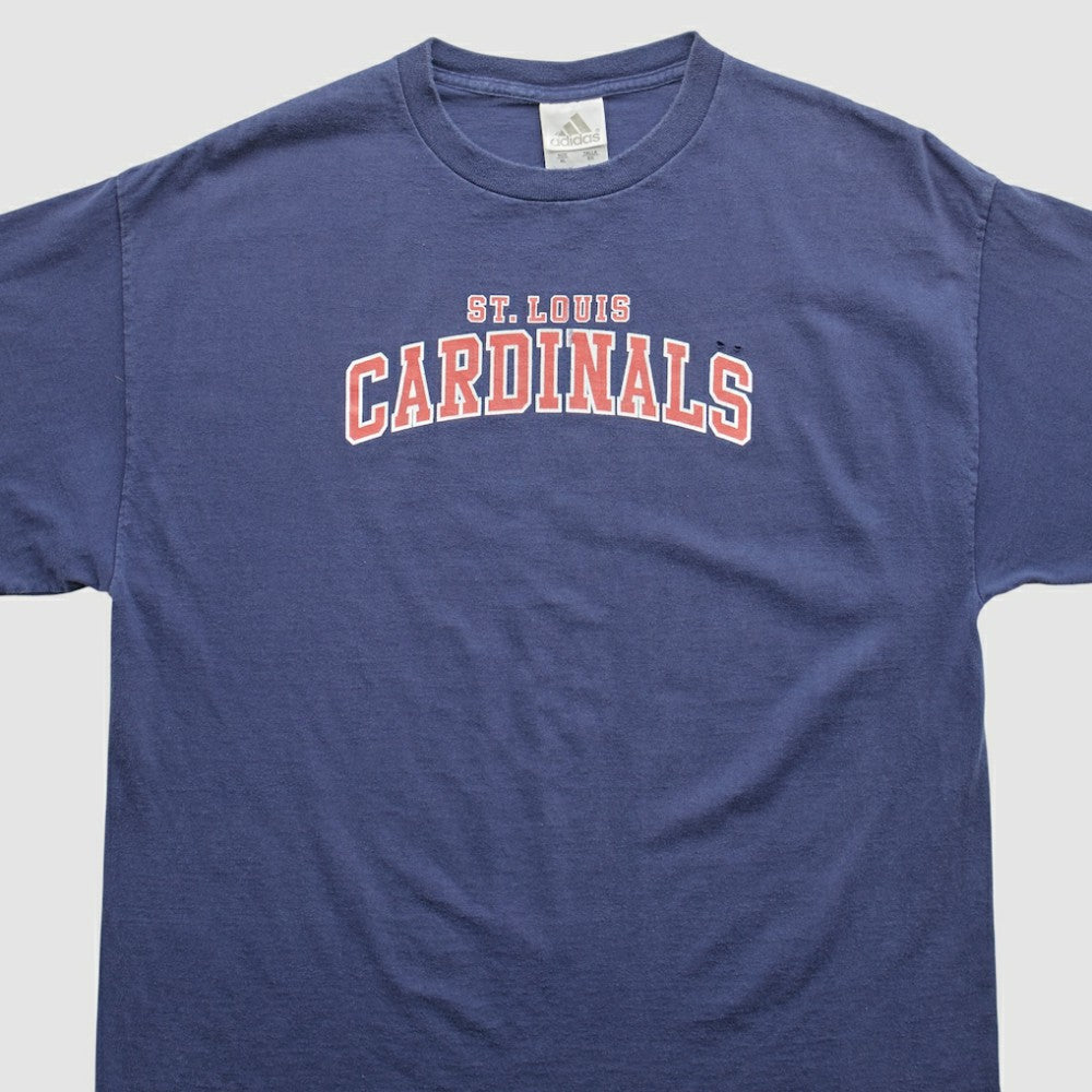 St. Louis Cardinals Adidas 2000s T-Shirt Navy Vintage