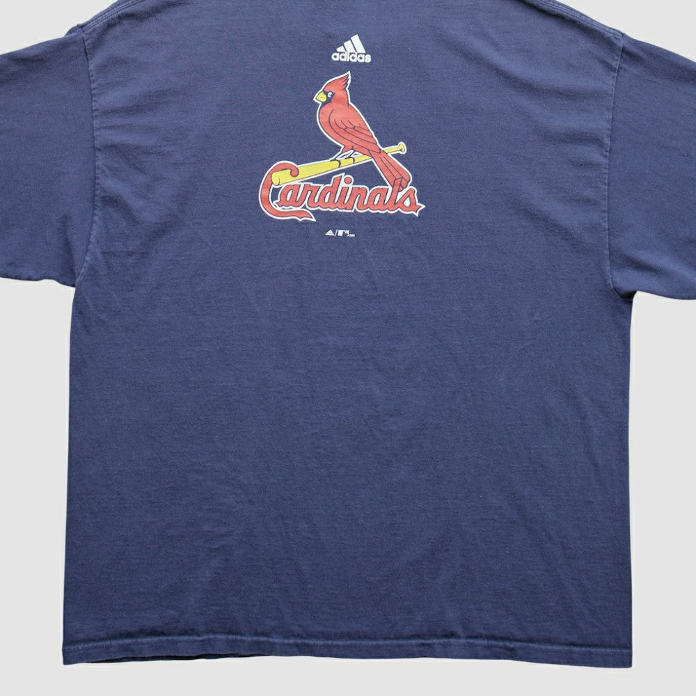 St. Louis Cardinals Adidas 2000s T-Shirt Navy Vintage