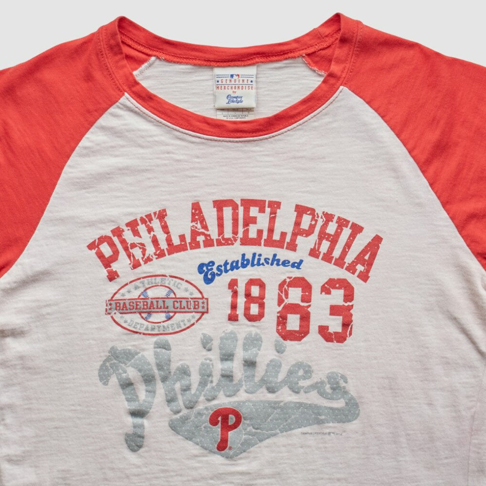 Philadelphia Phillies 2012 T-Shirt White Vintage