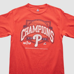 Philadelphia Phillies Majestic 2011 T-Shirt Red Vintage