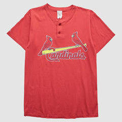 St. Louis Cardinals Majestic 2000s T-Shirt Red Vintage