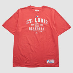 St. Louis Cardinals Majestic 2011 T-Shirt Red Vintage