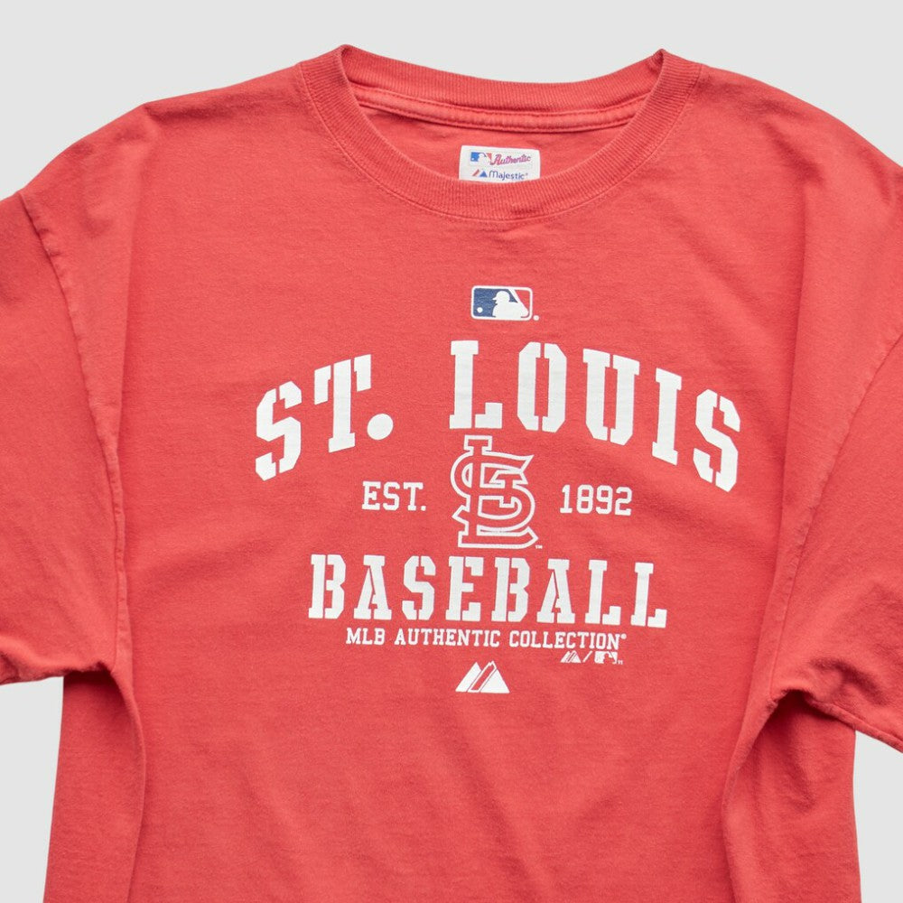 St. Louis Cardinals Majestic 2011 T-Shirt Red Vintage