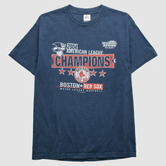 Boston Red Sox Dynasty 2004 T-Shirt Navy Vintage