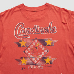 St. Louis Cardinals 80s T-Shirt Red Vintage