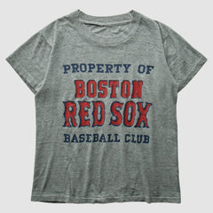 Boston Red Sox 80s T-Shirt Heather Gray Vintage