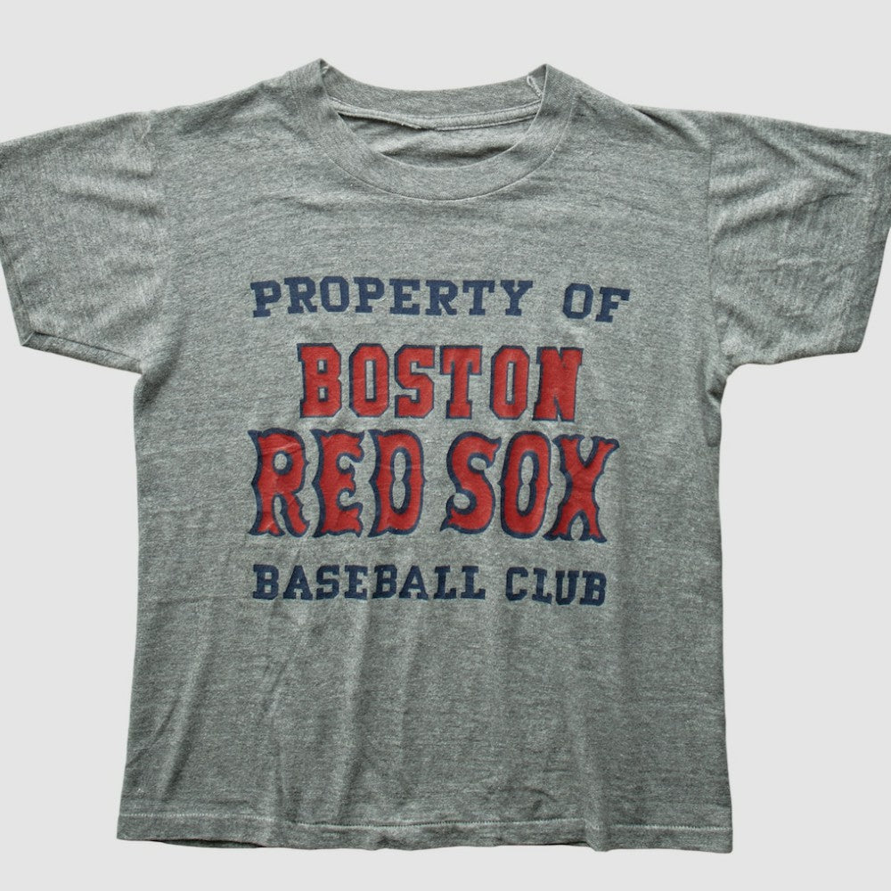 Boston Red Sox 80s T-Shirt Heather Gray Vintage