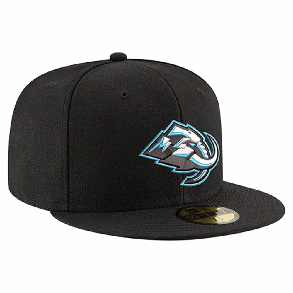Utah Mammoth New Era Core 59FIFTY Fitted Hat Black