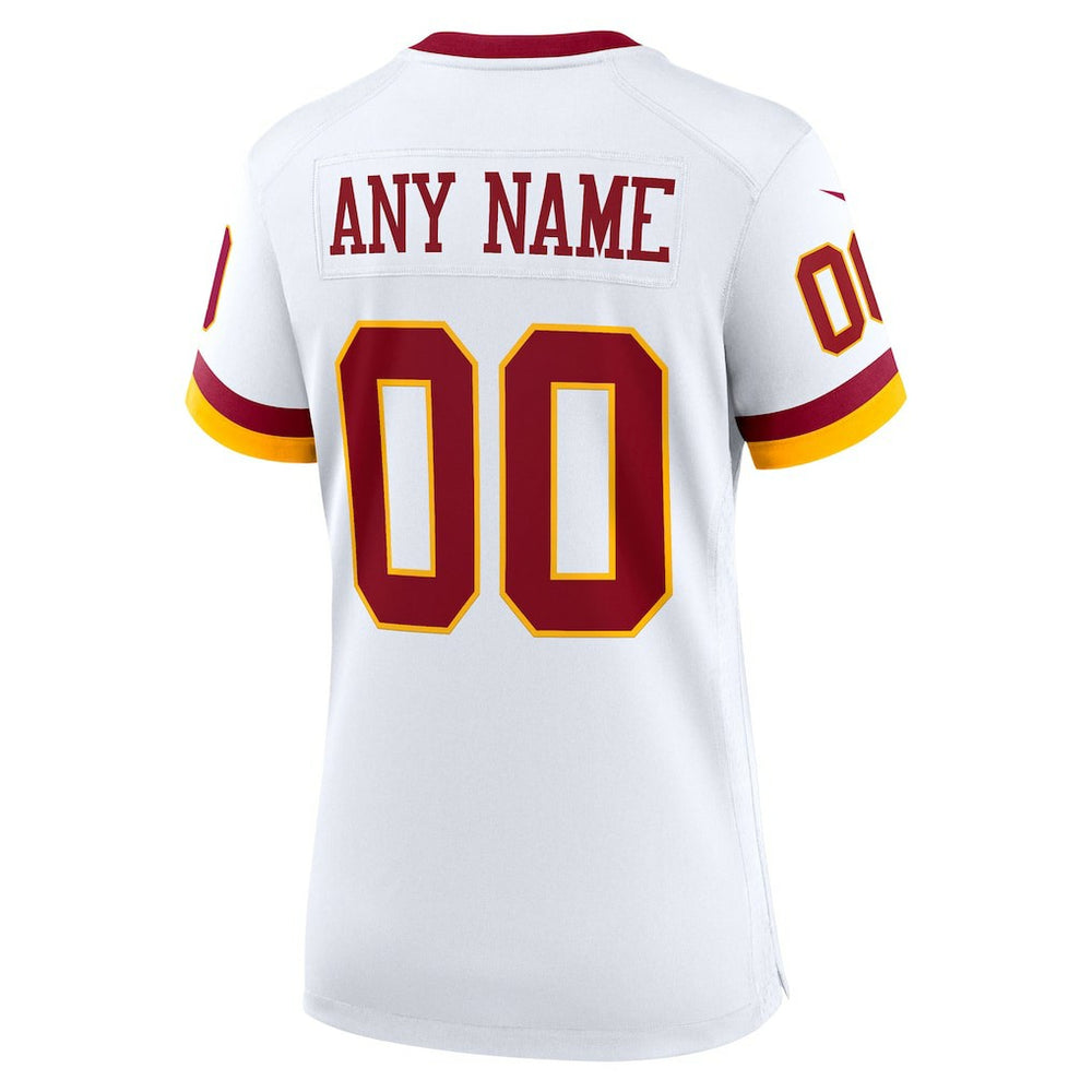 Washington Commanders Women's Super Bowl Era Custom Game Jersey - White