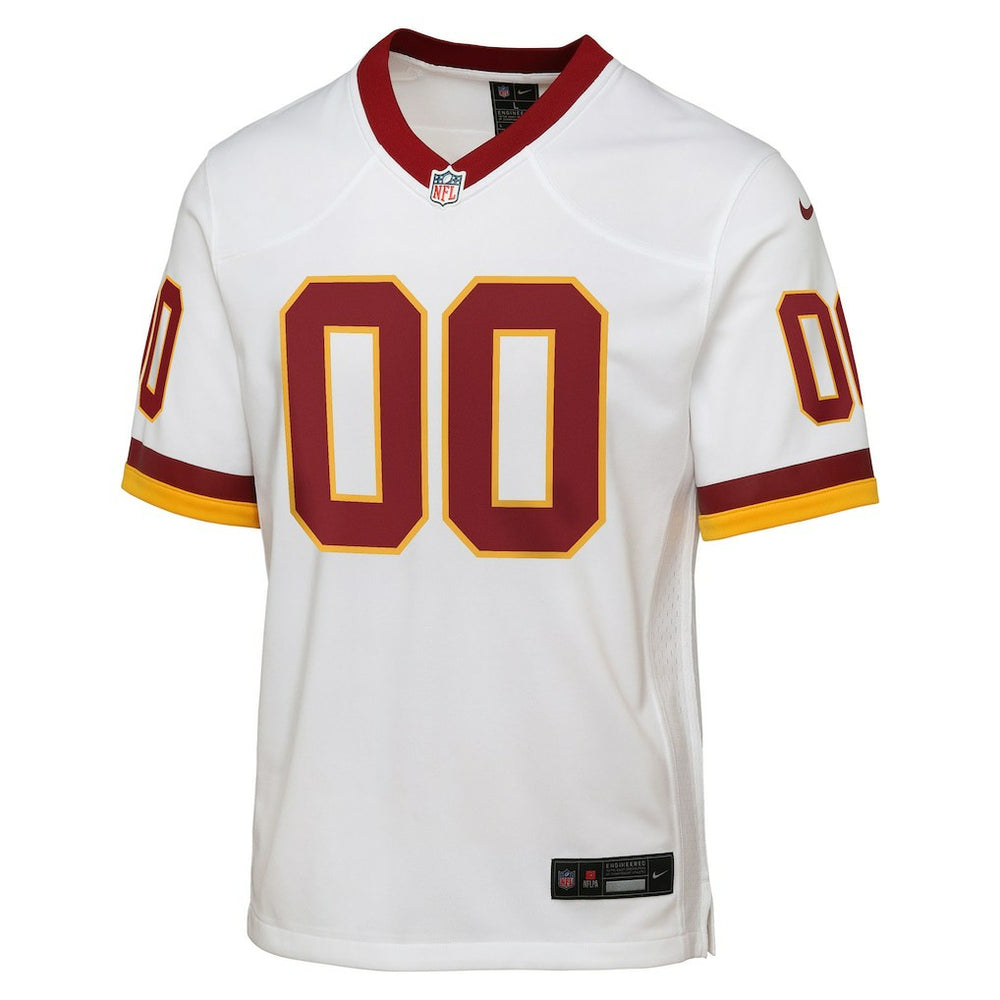 Washington Commanders Youth Game Super Bowl Era Custom Jersey - White