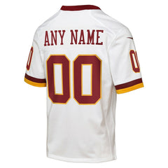 Washington Commanders Youth Game Super Bowl Era Custom Jersey - White