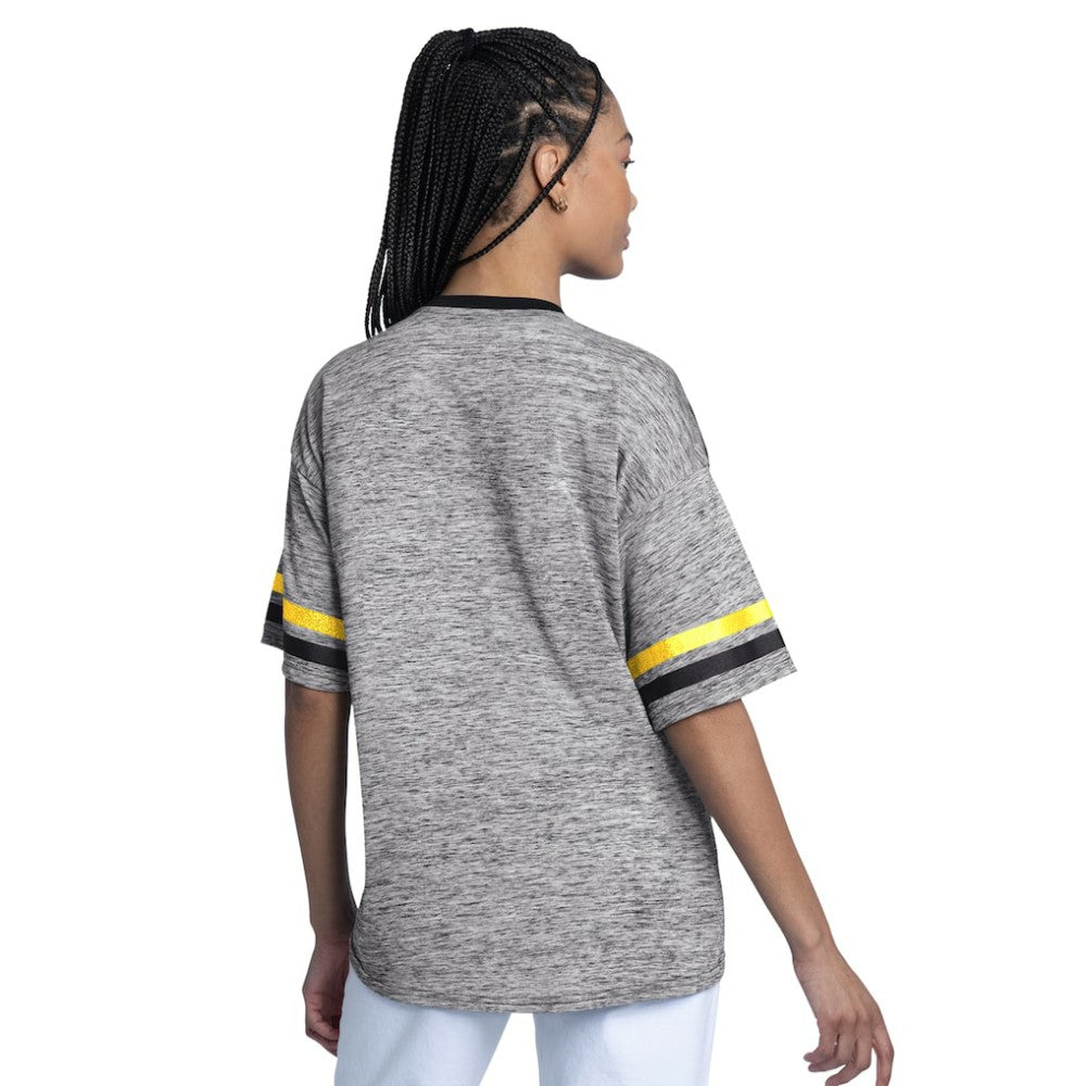 Pittsburgh Pirates G-III 4Her by Carl Banks Women's Off-Season Oversized Top Black
