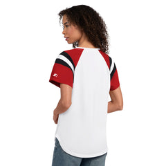 Cincinnati Reds Starter Women's Game On Notch Neck T-Shirt White