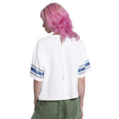 Los Angeles Dodgers Starter Women's Cropped Hurry Up Offense T-Shirt White