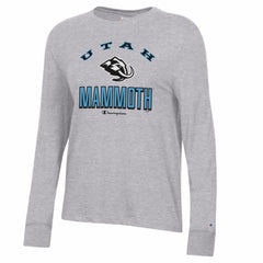 Utah Mammoth Champion Women's Core Long Sleeve T-Shirt Gray