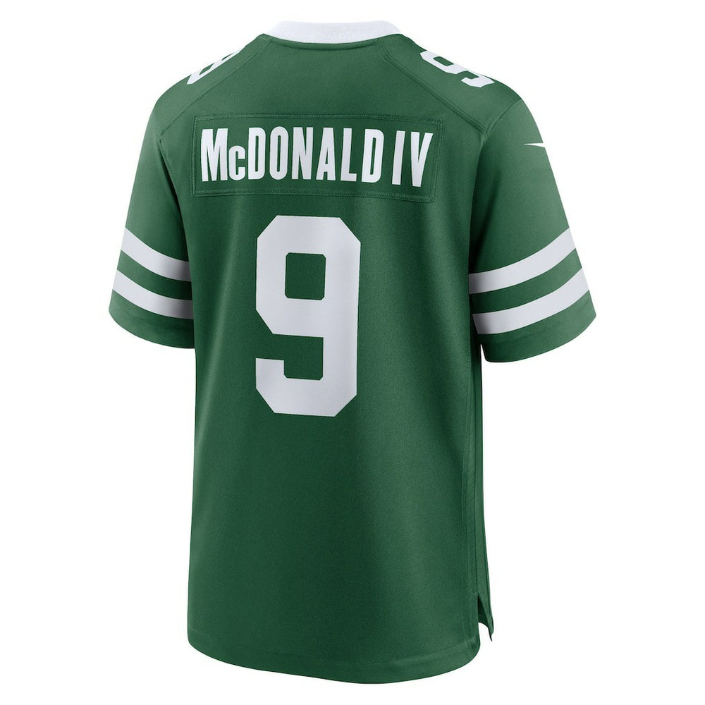 Will McDonald IV New York Jets Team Game Jersey - Legacy Green