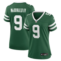 Will McDonald IV New York Jets Women's Team Game Jersey - Legacy Green