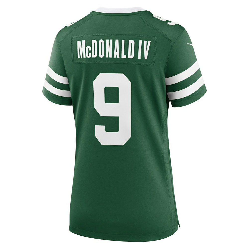 Will McDonald IV New York Jets Women's Team Game Jersey - Legacy Green