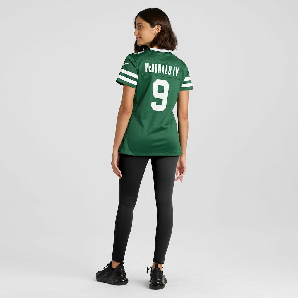 Will McDonald IV New York Jets Women's Team Game Jersey - Legacy Green