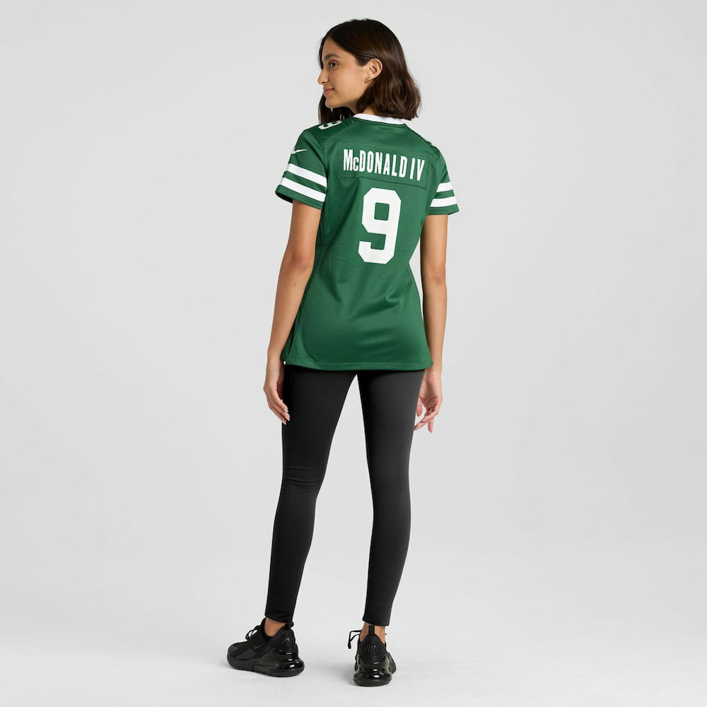 Will McDonald IV New York Jets Women's Team Game Jersey - Legacy Green