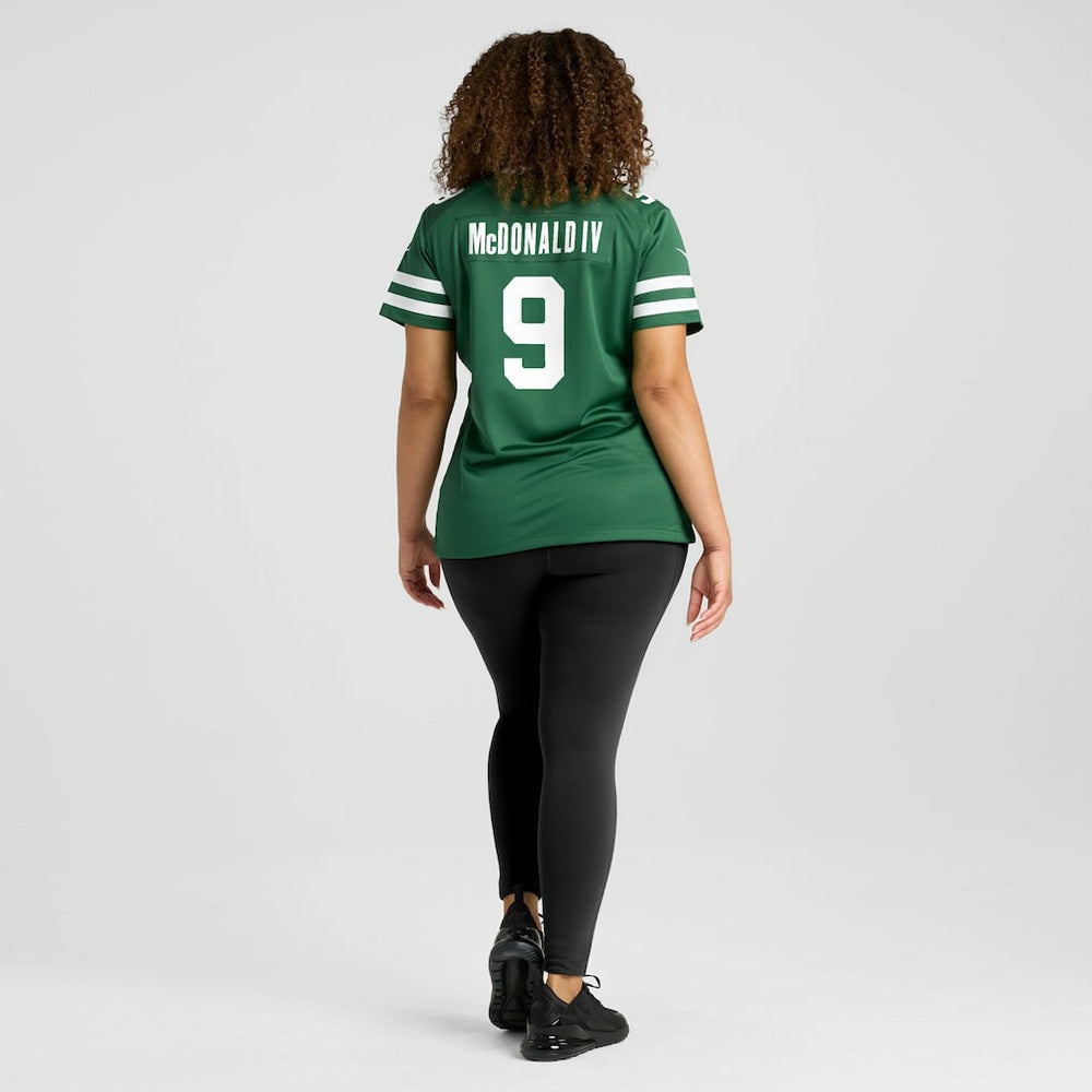 Will McDonald IV New York Jets Women's Team Game Jersey - Legacy Green
