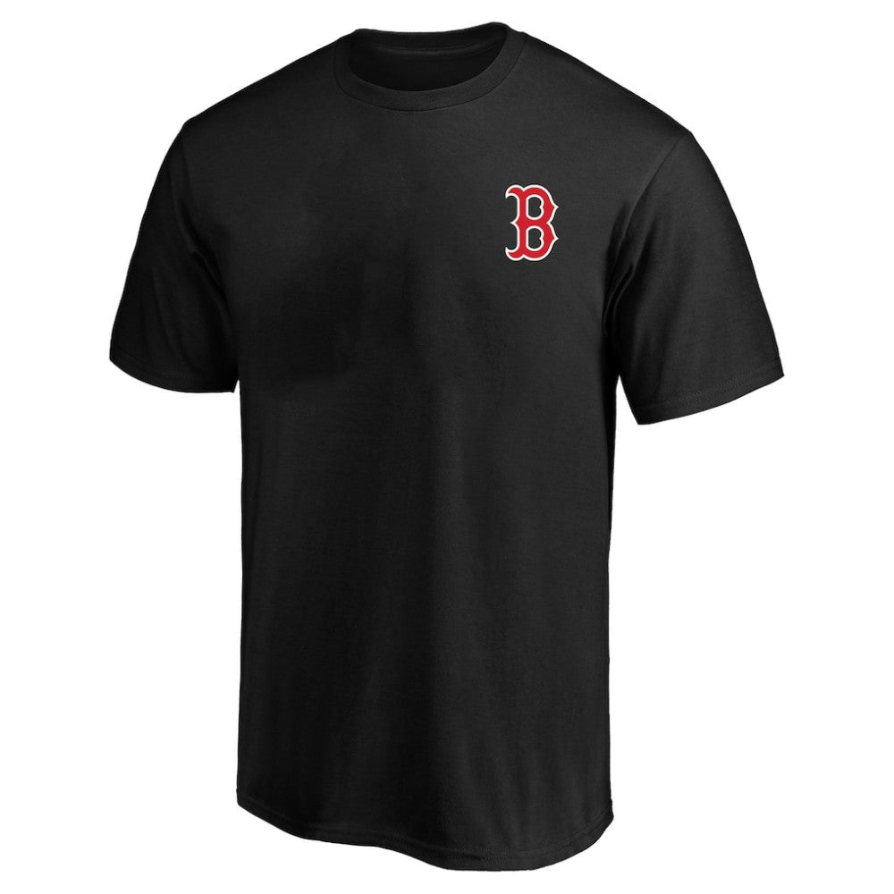 Boston Red Sox Profile Big & Tall Two-Sided Graphic T-Shirt Black