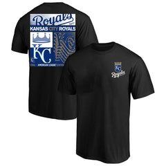 Kansas City Royals Profile Big & Tall Two-Sided Graphic T-Shirt Black