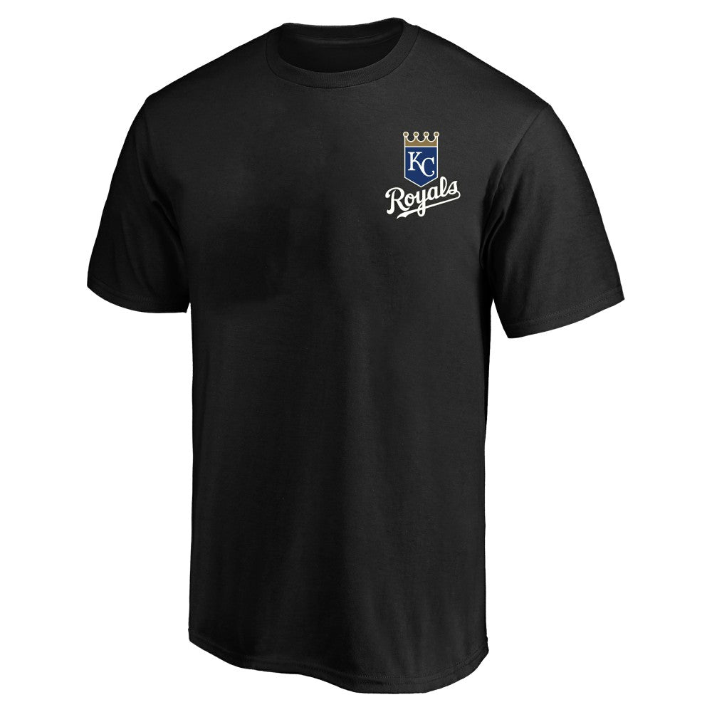 Kansas City Royals Profile Big & Tall Two-Sided Graphic T-Shirt Black