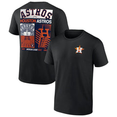 Houston Astros Profile Big & Tall Two-Sided Graphic T-Shirt Black