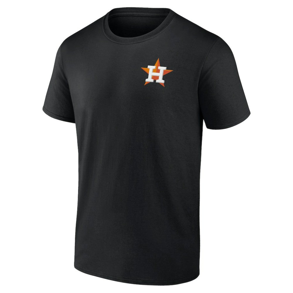 Houston Astros Profile Big & Tall Two-Sided Graphic T-Shirt Black