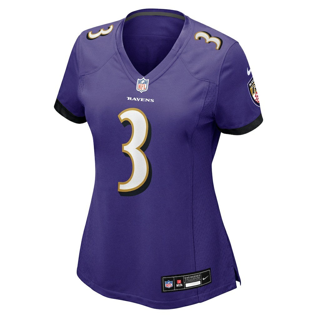 Chidobe Awuzie Baltimore Ravens Women's Team Game Jersey - Purple