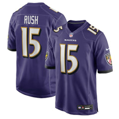 Cooper Rush Baltimore Ravens Team Game Jersey - Purple