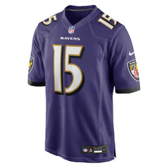 Cooper Rush Baltimore Ravens Team Game Jersey - Purple