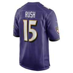 Cooper Rush Baltimore Ravens Team Game Jersey - Purple