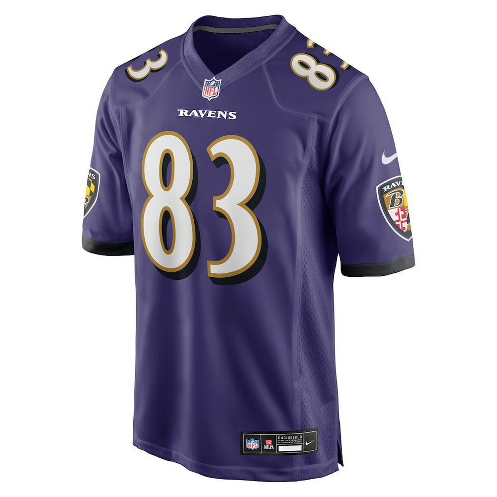 LaJohntay Wester Baltimore Ravens Team Game Jersey - Purple