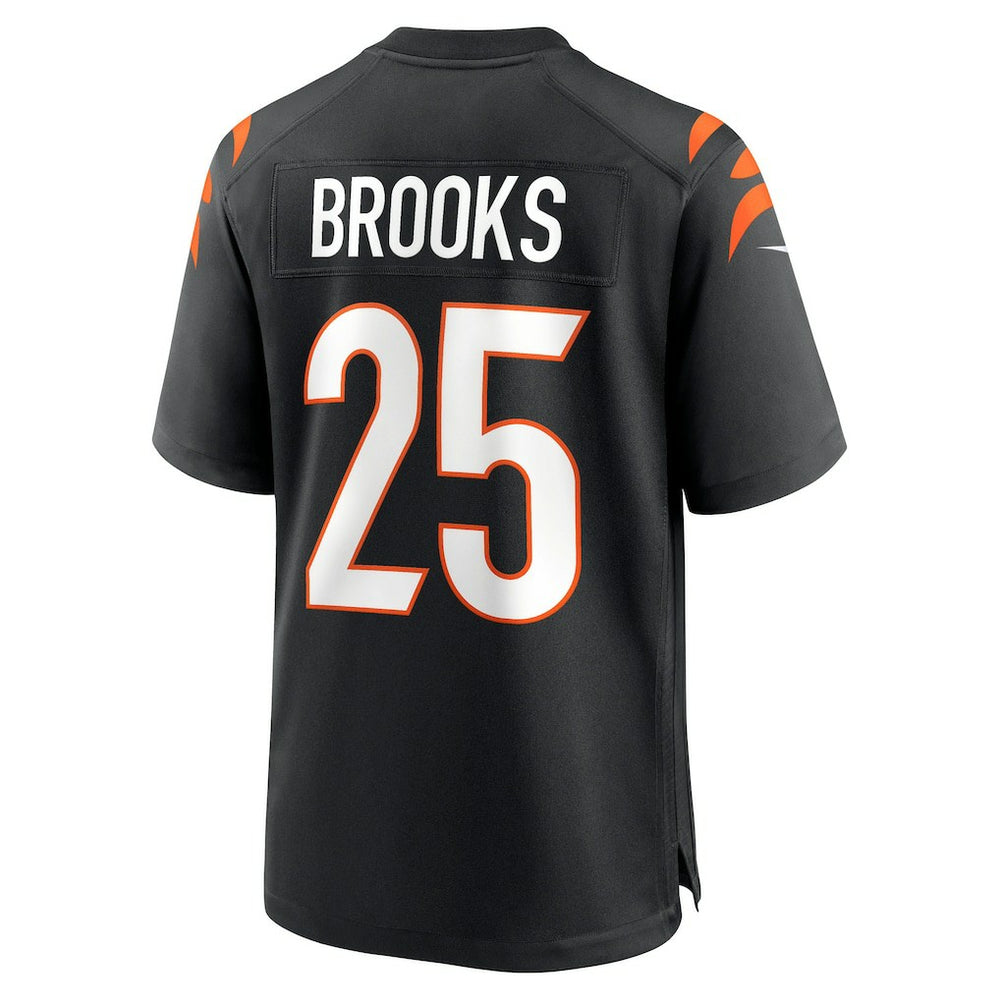 Tahj Brooks Cincinnati Bengals Team Game Jersey - Black