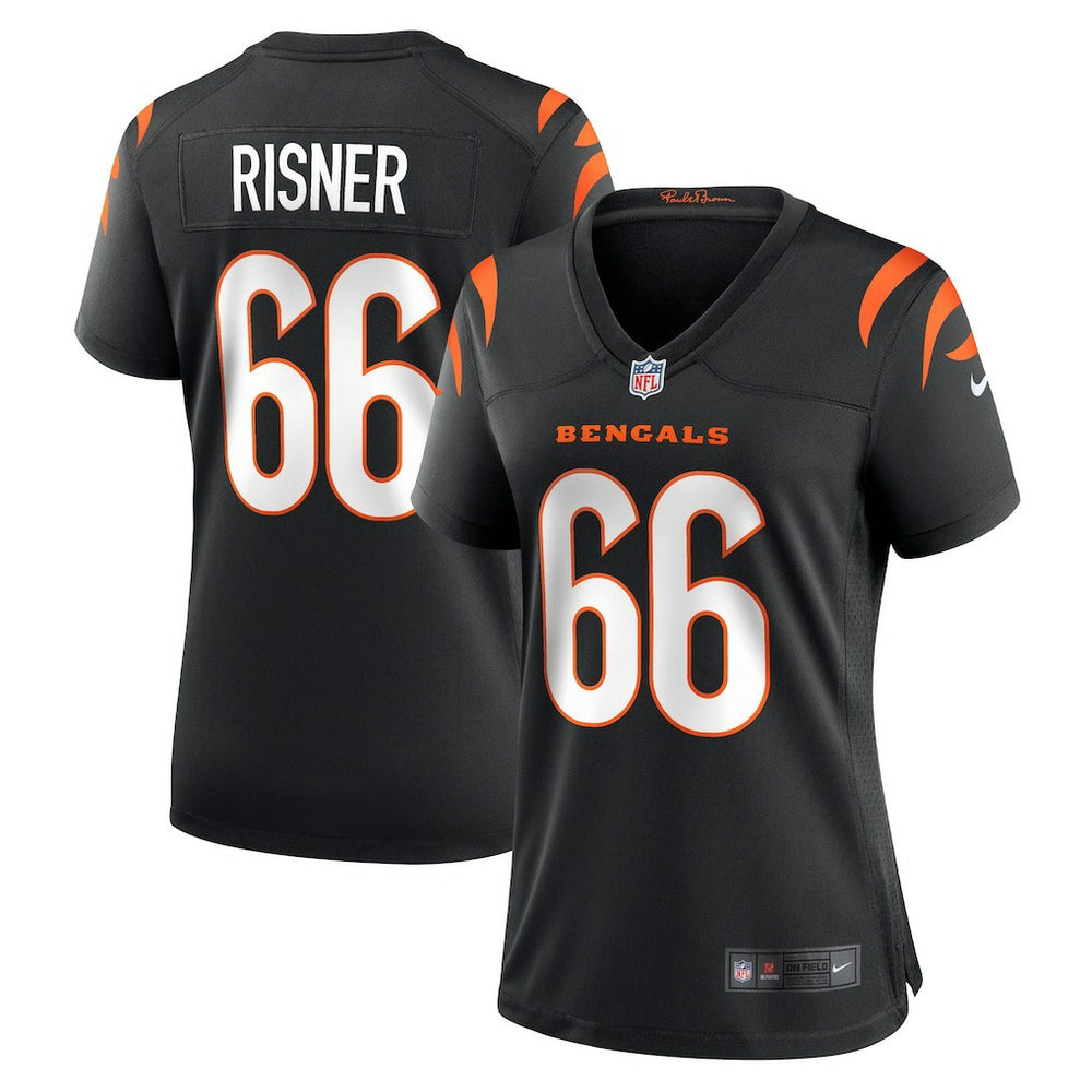 Dalton Risner Cincinnati Bengals Women's Team Game Jersey - Black