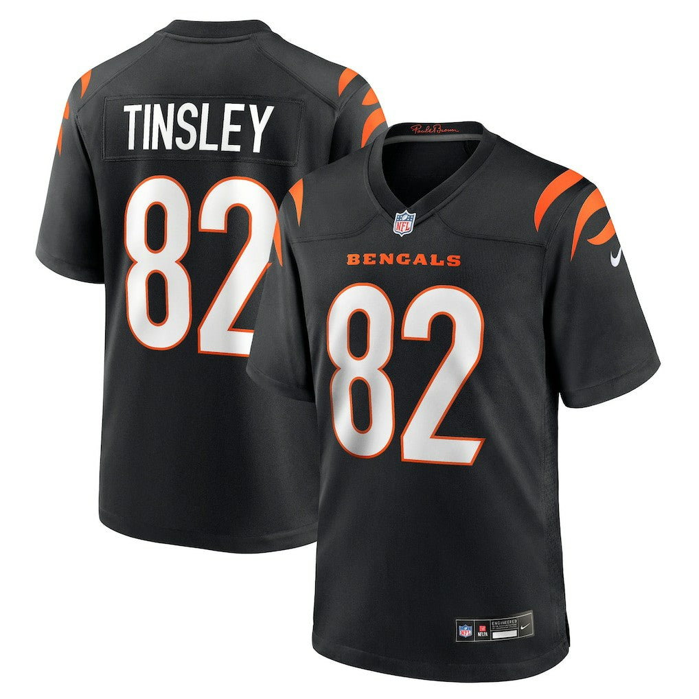 Mitchell Tinsley Cincinnati Bengals Team Game Jersey - Black