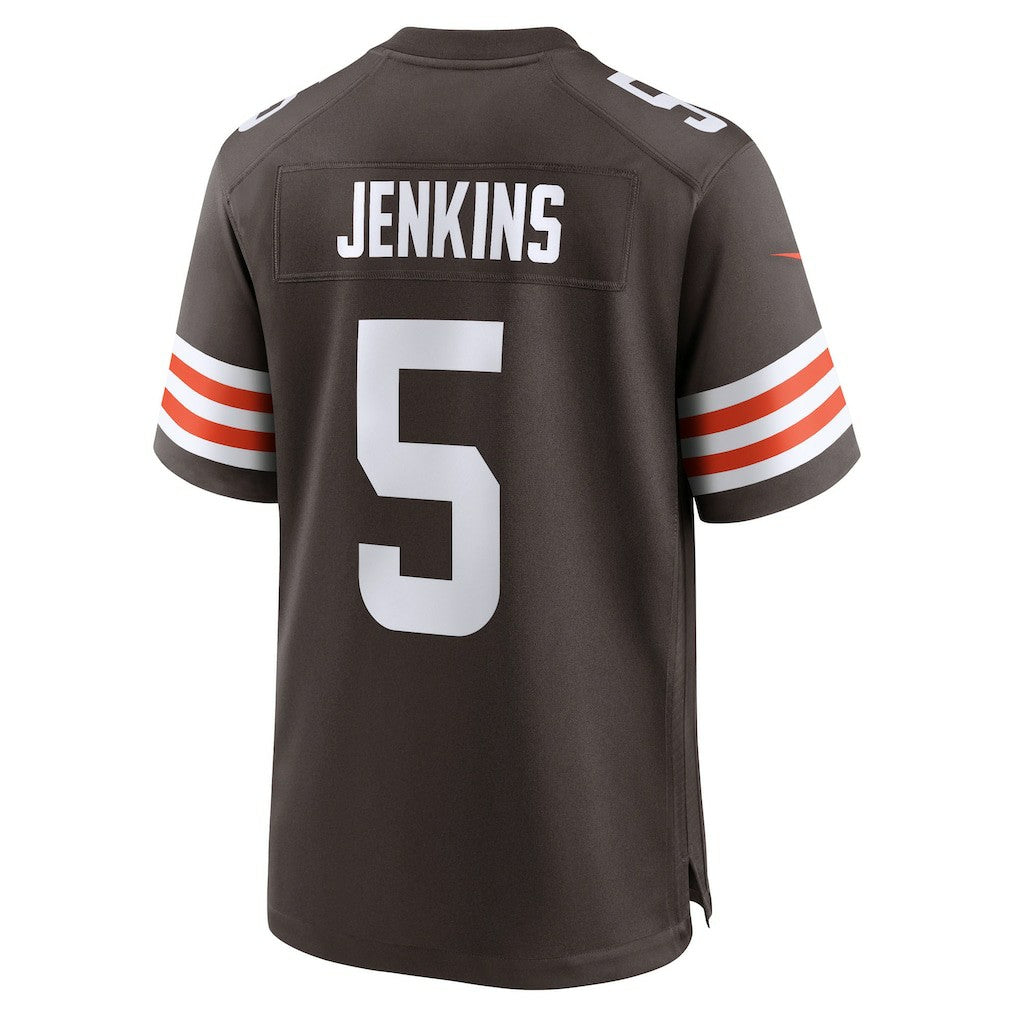 Rayshawn Jenkins Cleveland Browns Team Game Jersey - Brown