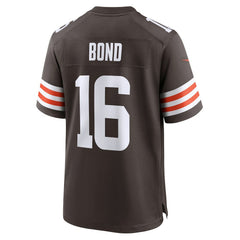 Isaiah Bond Cleveland Browns Team Game Jersey - Brown