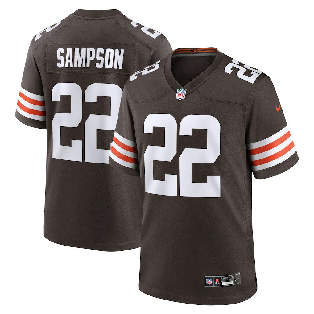 Dylan Sampson Cleveland Browns Team Game Jersey - Brown