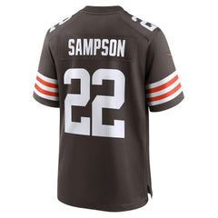 Dylan Sampson Cleveland Browns Team Game Jersey - Brown