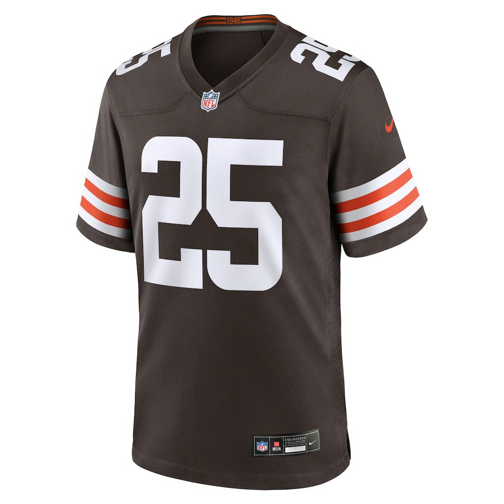 Andre Szmyt Cleveland Browns Team Game Jersey - Brown