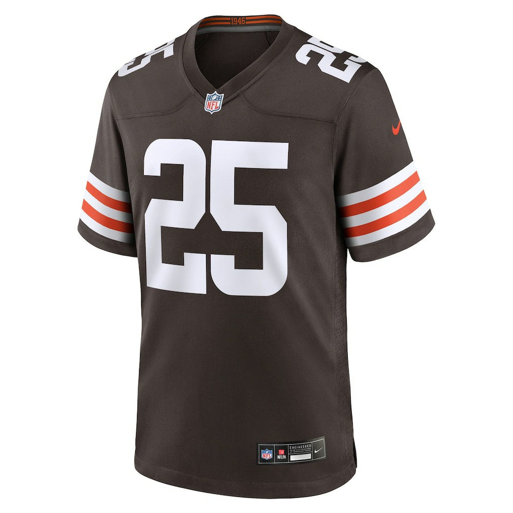 Andre Szmyt Cleveland Browns Team Game Jersey - Brown