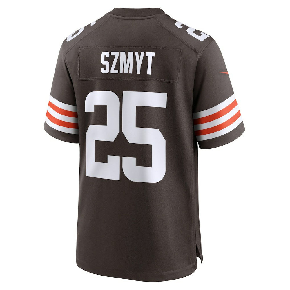 Andre Szmyt Cleveland Browns Team Game Jersey - Brown