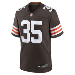 Raheim Sanders Cleveland Browns Team Game Jersey - Brown